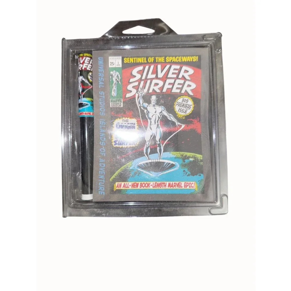 Silver Surfer Write Kit Sentinel Of The Spaceways Notepad & Pen Marvel Epic 1999